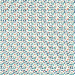 Floral Watercolor Seamless Pattern