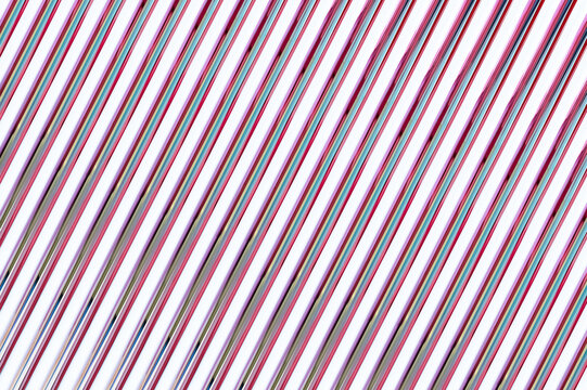 bright beautiful background consisting of slanted stripes of red and white