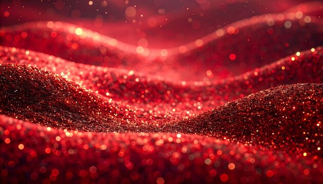 Abstract red glitter background (1)