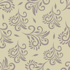 Fototapeta premium seamless floral pattern