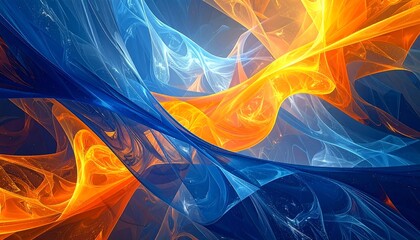 Abstract swirling fractal design (1)