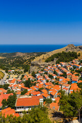 Historic Hilltop Village Overlooking the Aegean in Samothraki