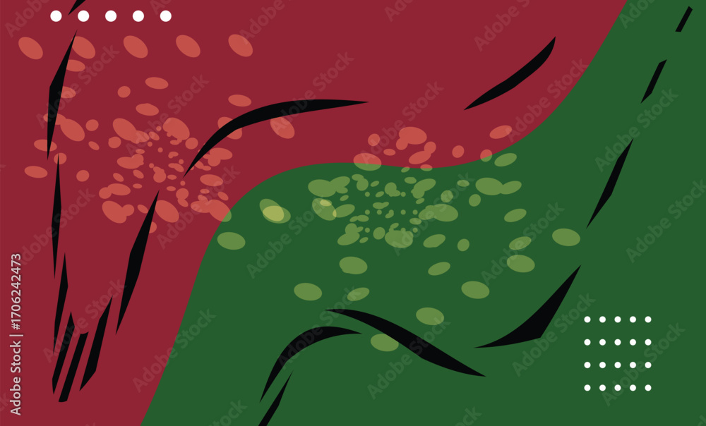Poster abstract geometric background with colorful elements. vector illustration. eps 10.