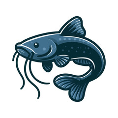 
catfish illustration design