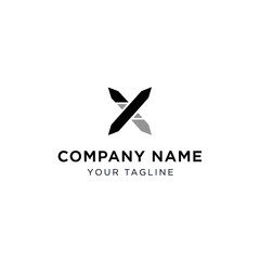 A modern, minimalist logo design featuring a stylized 
