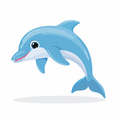 Fototapeta premium Niedlicher Delfin