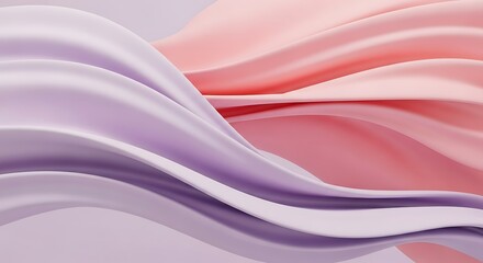 Obraz premium Soft, Flowing Fabric Texture Gradient.