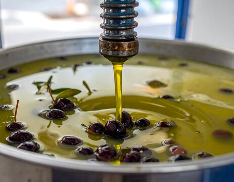 Olive oil extraction process
