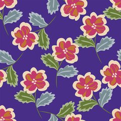 cute flower pattern image for fabric textile or wall decoration
