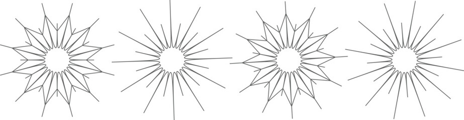 Halloween mandala on white background. Round pattern with pumpkins and spider web. Coloring book page. Circle shape pattern with cute ghosts for coloring book. Vector illustration.