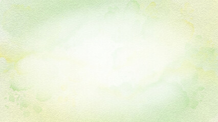 Green watercolor Frame abstract background with watercolor splashes