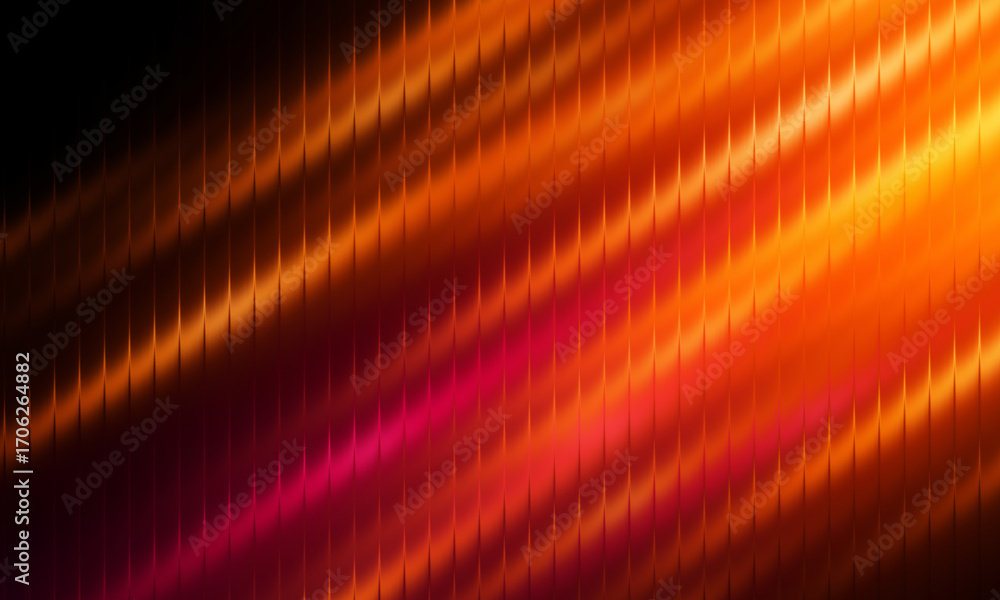 Poster vibrant orange abstract background with dynamic light streaks for modern designs and creative projec