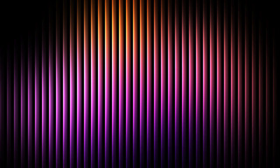 Dynamic colorful vertical lines with vibrant orange and pink glow creating a modern abstract background for website design and creative projects