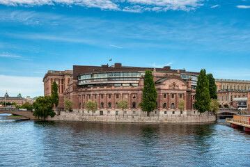 Stockholm, the capital of Sweden, encompasses 14 islands and more than 50 bridges in a vast archipelago in the Baltic Sea.