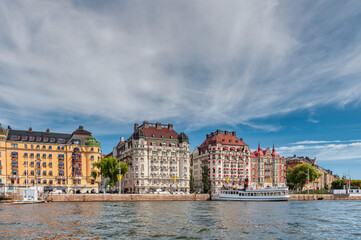 Stockholm, the capital of Sweden, encompasses 14 islands and more than 50 bridges in a vast archipelago in the Baltic Sea.