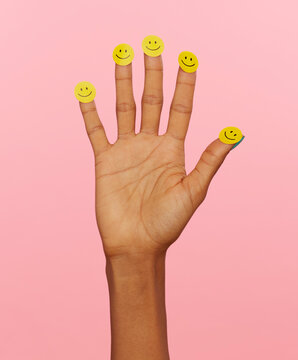 Smiley hand
