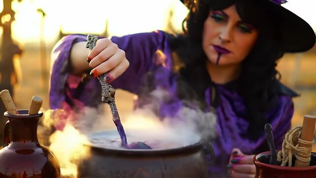 Spooky Halloween graveyard dessert with chocolate dirt, gummy worms, and cookie tombstones