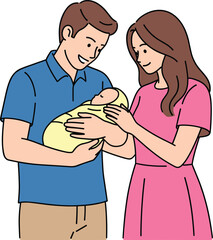 Man and woman practicing yoga poses, meditation exercise, fitness training, mindfulness balance, stretching workout, relaxation activity, wellness lifestyle, healthy sport illustration