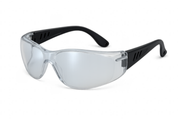 Protective Glasses with Transparent Background Ensuring Workplace Safety