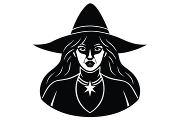 witch vector art