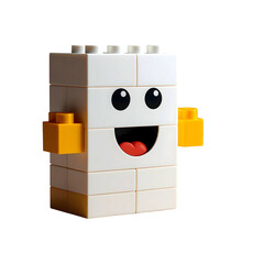 Fototapeta premium White lego figure