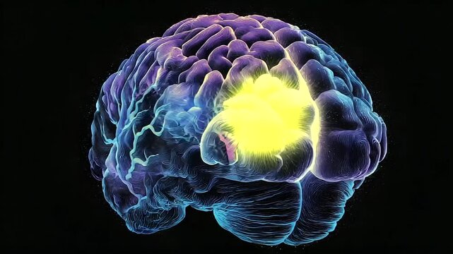 reative infographic-style design showing affirmation impact on brain rewiring, neuroplasticity pathways glowing in vibrant colors. affirmation science, neuroscience 