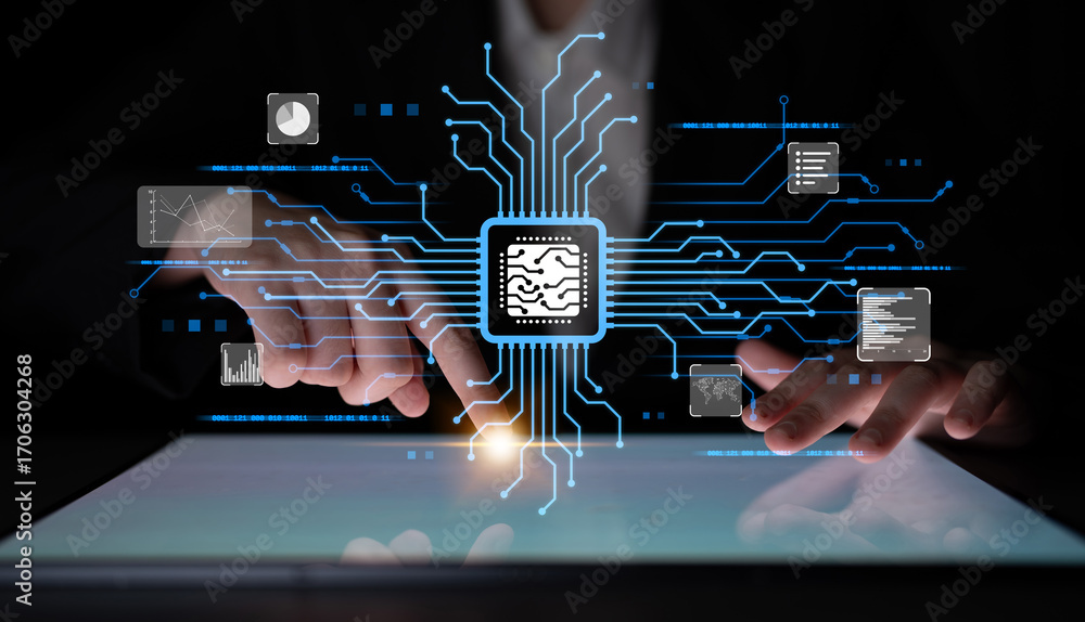 Poster ai assistant with llm, big data, machine learning, and generative ai powers prompt engineering and s