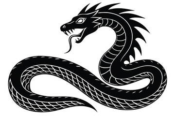 j rmungandr serpent vector art