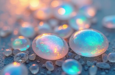 opal crystal background