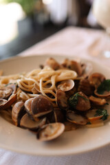 Very tasty and fresh pasta with seafood