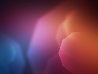 Abstrakcyjne kolorowe tło z gradientem i miękkim światłem