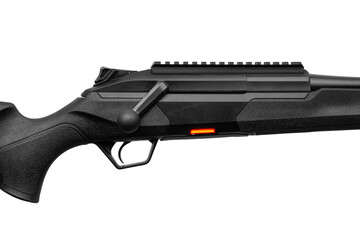 A bolt-action hunting rifle receiver