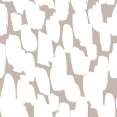 Creative Seamless Colorful Ink Blotch Vector Textile Print Pattern for Modern Abstract Fabric Design