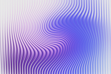 An abstract background featuring a pattern of curved lines in shades of purple and blue. The lines create a wavy, textured effect with a gradient color transition.