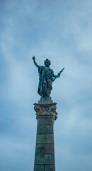 Fototapeta premium Picture of city center of Ruse in Bulgaria
