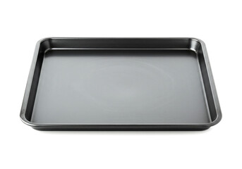 Baking sheet on white background