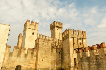 Sirmione, Italy - Scaliger Castle.