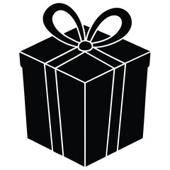 wrapped gift box vector icon