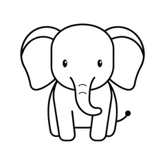 Cute elephant