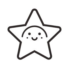 Happy Star Icon