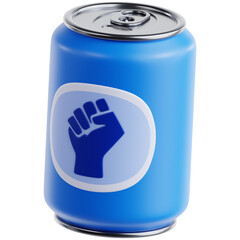 Energy Drink Can 3D Icon