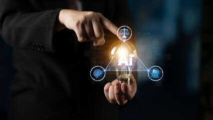 AI Assistant Brain Processor with LLM Technology, Big Data, Machine Learning, Generative AI for Business Support, Future Agentic AI Technology and Artificial Intelligence Prompt Engineering. Spline