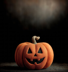 Halloween Jack-o'-Lantern Art Craft Style Pumpkin