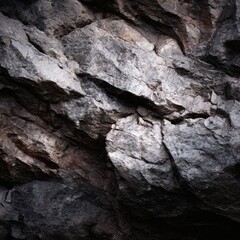 Rock Formation Texture: A close-up captures the raw, rugged beauty of a weathered rock formation. The image invites exploration of its unique patterns.