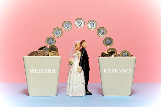 wedding expenses concept