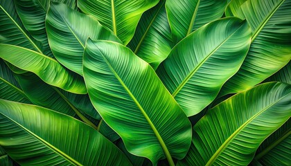 Lush green banana leaves (1)