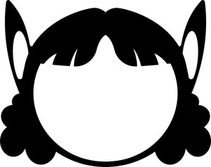 Retro girls characters. In cartoon style Y2K square posters. Elements with stars for 90s design. Collection of vector printable banners