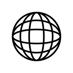 Geometric meridian globe