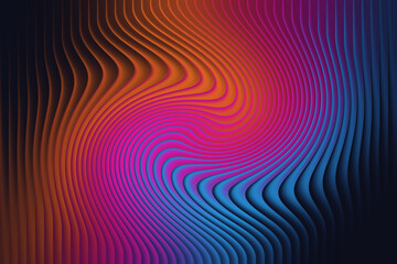 Abstract swirling background with vibrant gradient colors