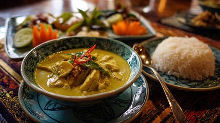  Attending a Thai cooking class and learning how to make green curry